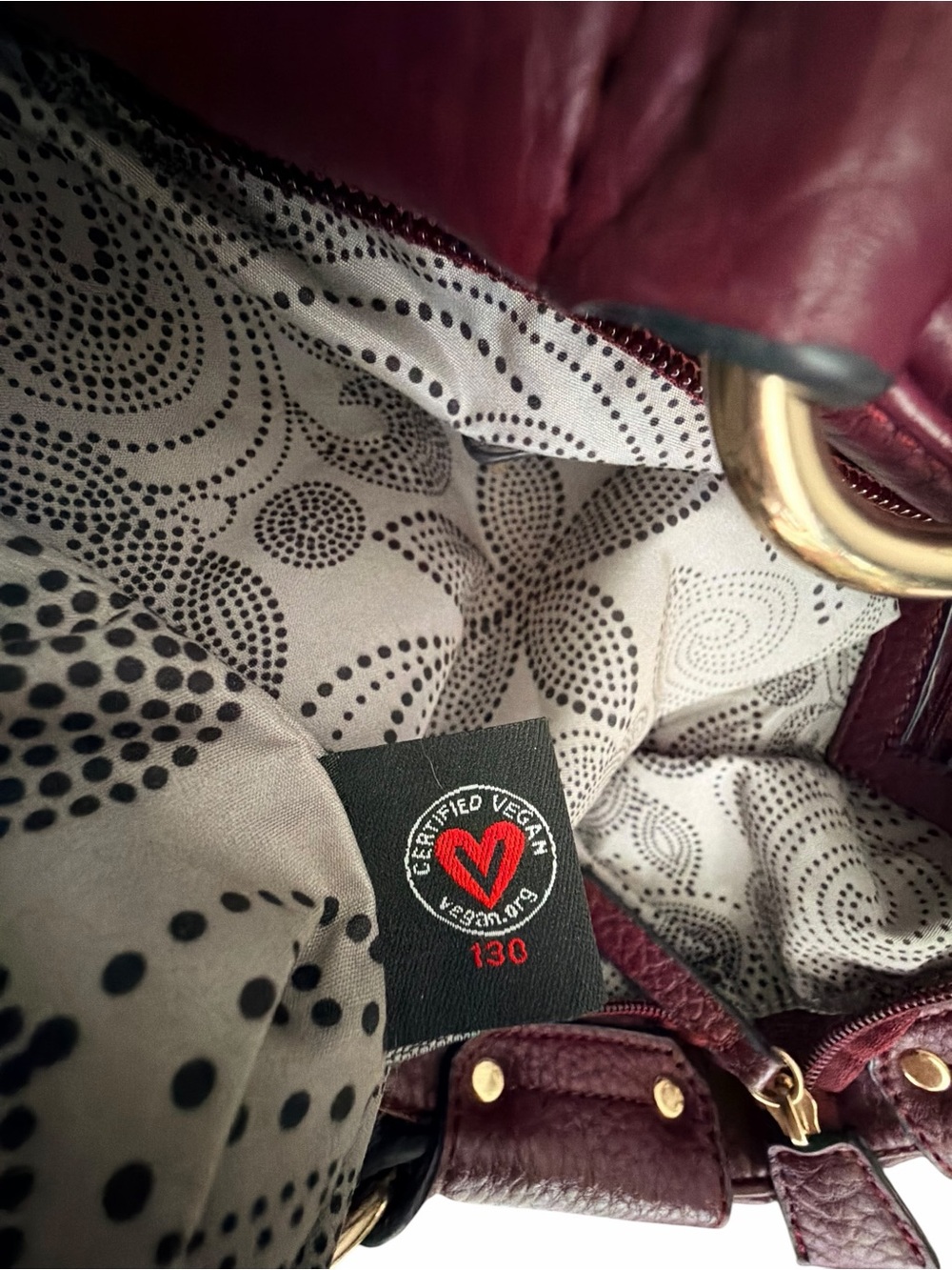 Urban Expressions Vegan Pebbled Wine Tote - Picture 4 of 6